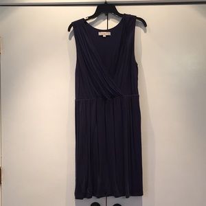 Ann Taylor Loft navy sleeveless dress size Large
